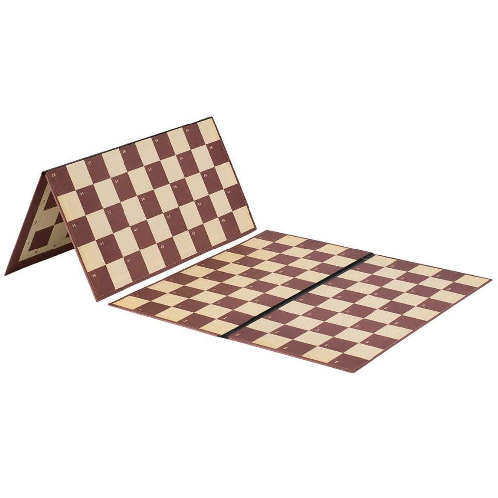 Compact Checkerboard MPlast double-sided cardboard folding chessboard checkerboard for ...