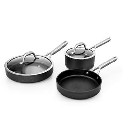 wodillo pots and pans set, nonstick kitchen cookware sets, 5 pcs induction cookware set, non stick cooking set w/frying pans 