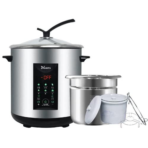 narita nsq700 7.5qt stainless steel multi-functional stew cooker