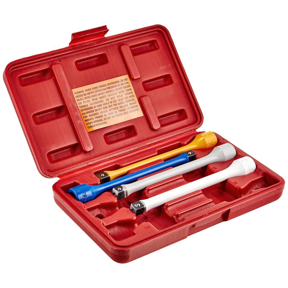 lti tools auto extension kit 4-piece w/case, 1/2