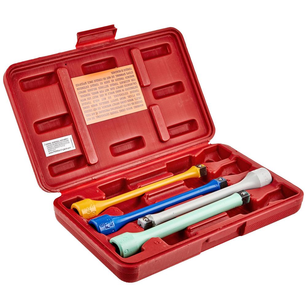 lti tools auto extension kit 5-piece w/case, 1/2
