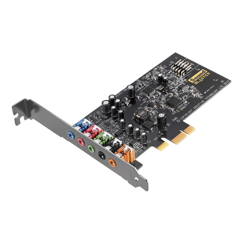 creative sound blaster audigy fx pcie 5.1 internal sound card with high performance headphone amp for pcs