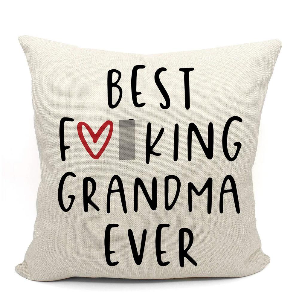 mancheng-zi grandma pillow covers 18x18,gifts for grandma,funny grandma gifts,gift for grandma,best grandma gifts,funny gifts