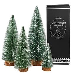 LOYUDEQIU desktop miniature pine tree tabletop christmas tree small pine tree decor christmas tree toppers