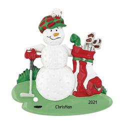 Ornaments by Elves personalized golf christmas ornaments 2023 - golfer ornament, golf ball ornaments for christmas tree golf decor golf ornament