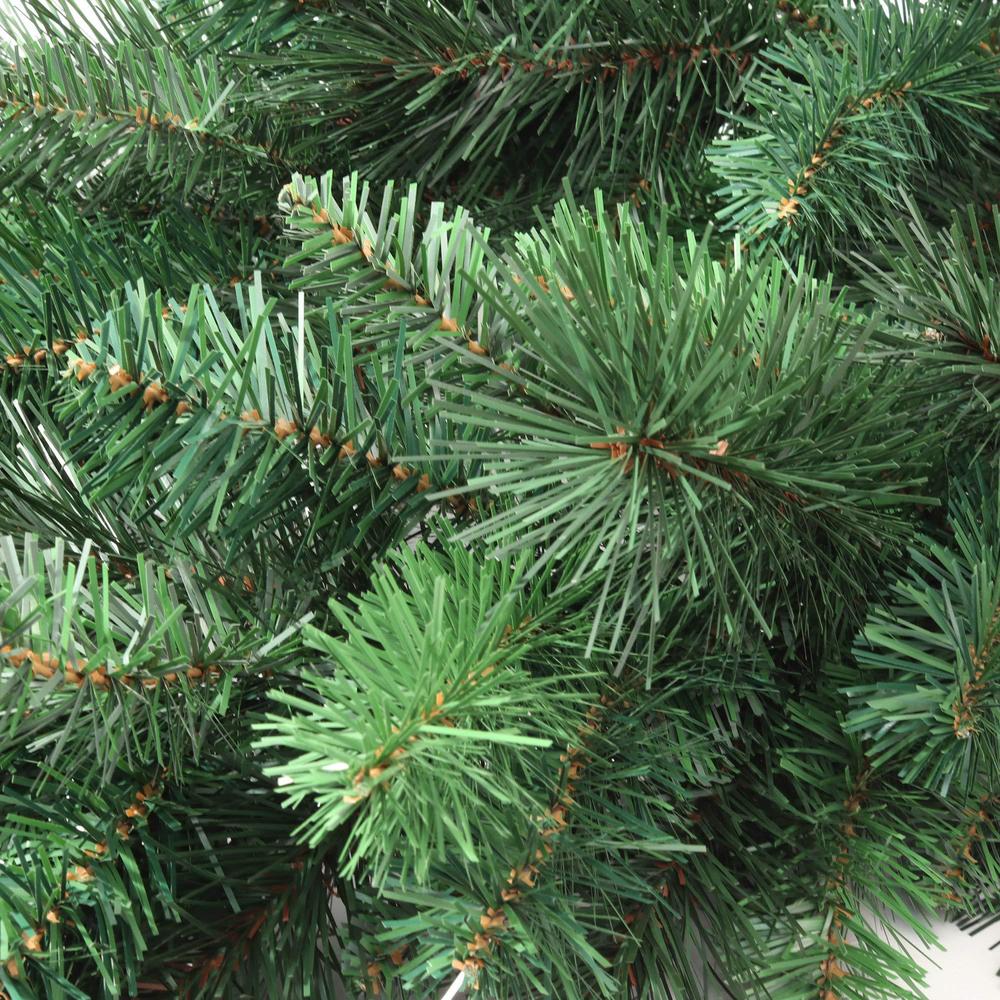 larksilk 9ft deluxe evergreen pine garland | 190 life-like tips | realistic look | front door, mantels, and railings | festiv