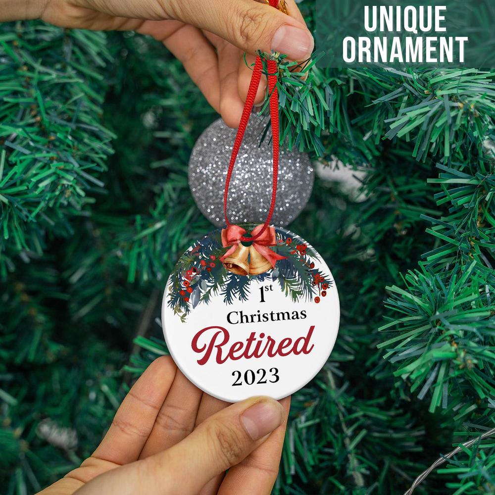 KYRAKO retirement ornament 2023 - best retirement gifts for women, men christmas ornament 2023 - retired gifts for women, men orname