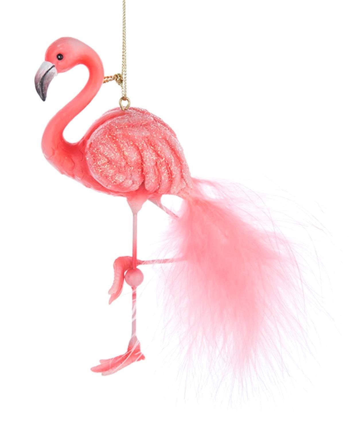 Kurt S. Adler kurt adler pink flamingo christmas ornament