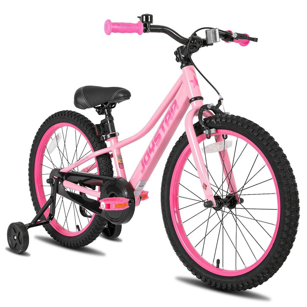 joystar 20 inch girls bike with training wheels for 7-12 years old children 20" kids bikes kids mountain bicycle for early ri