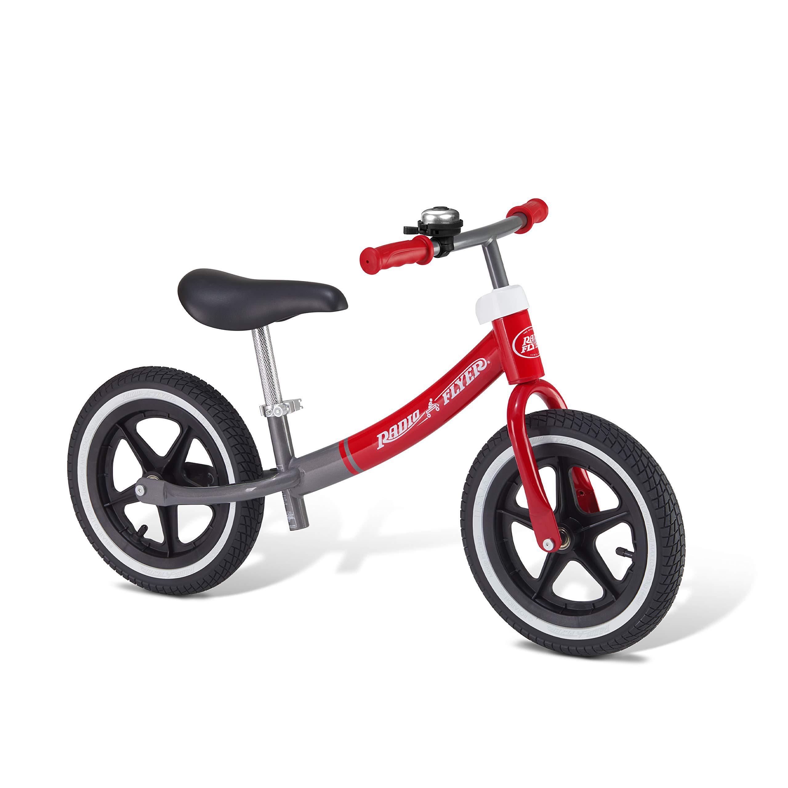 radio flyer air ride balance bike, toddler bike, ages 1.5-5 ( exclusive), toddler bike