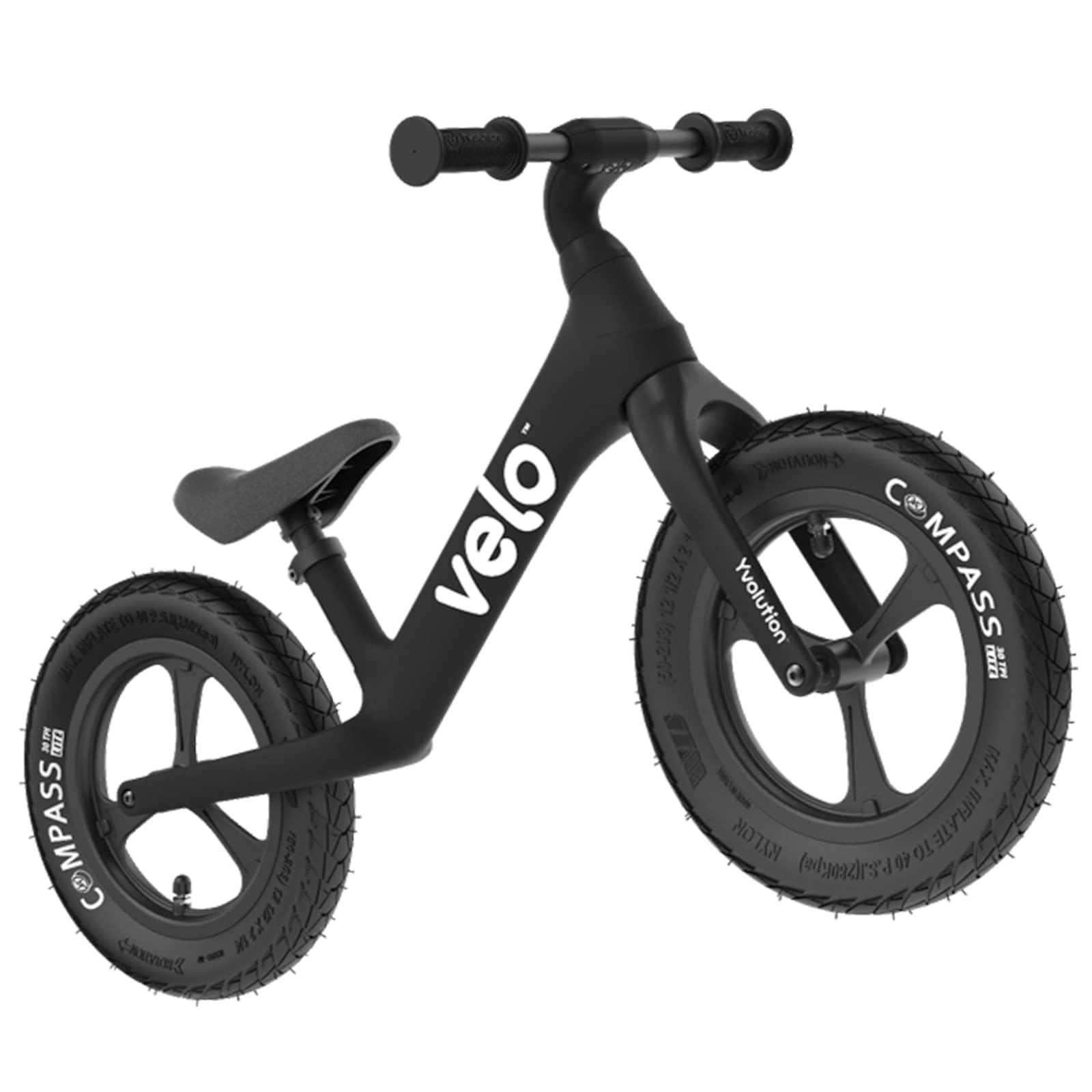 yvolution sport lightweight balance bike, y velo pro learn to bikes no pedal training bicycle for kids age 3, 4, 5 years old 