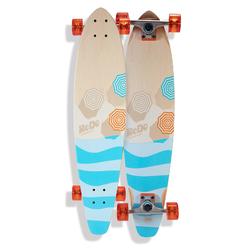 redo skateboard co. redo skateboard 34.5" x 8" longboard san diego umbrellas complete skateboard for boys girls kids teens