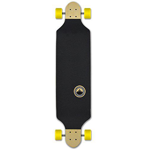 yocaher spirit owl longboard complete skateboard cruiser - available in all shapes (drop down)