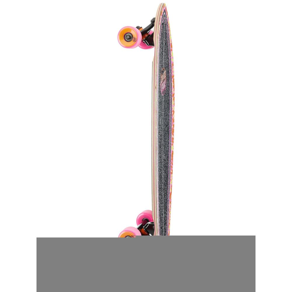 santa cruz toxic dot pintail 9.20in x 33in cruzer skateboard