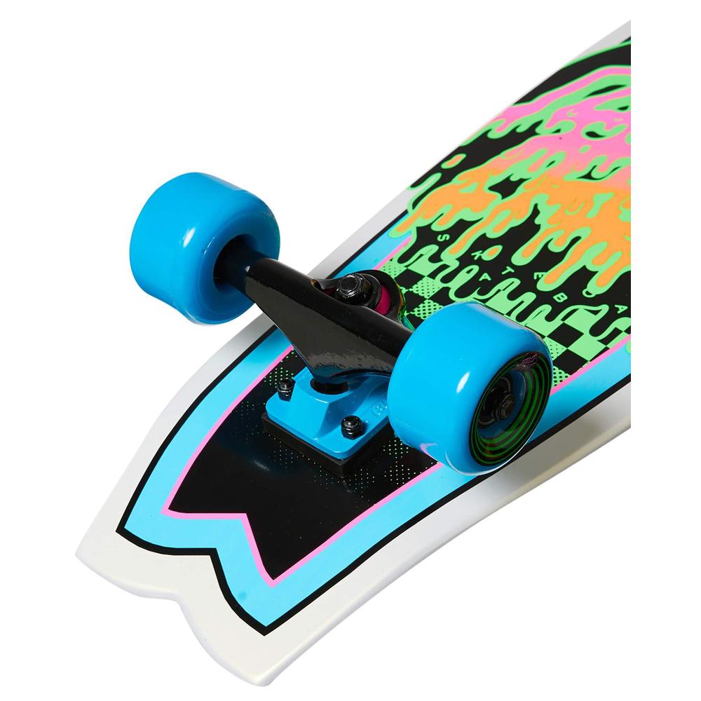 santa cruz rad dot pre-built skateboard complete - 8.80"