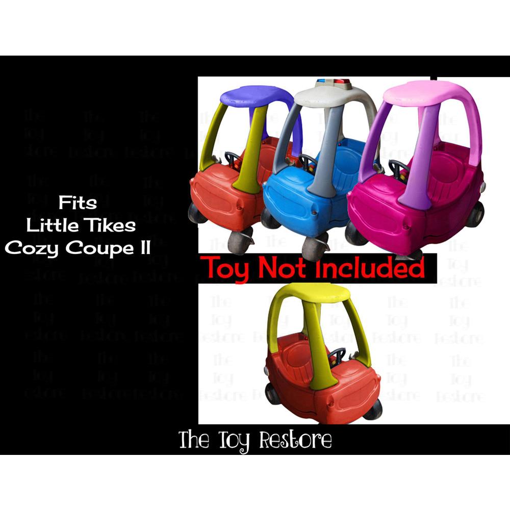 the toy restore replacement decals stickers fits little tikes cozy coupe ii white