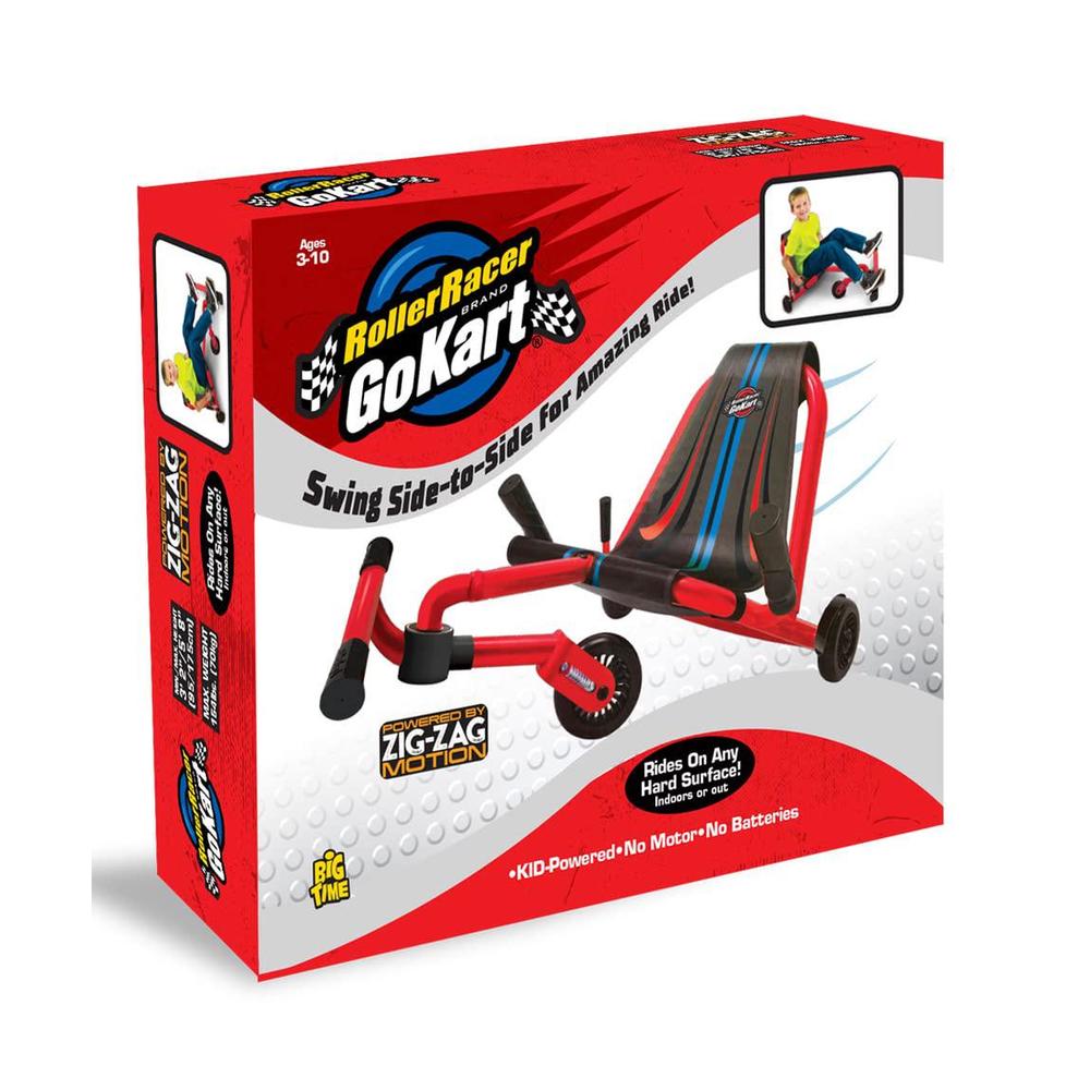 roller racer go kart, swing side-to-side for amazing ride, powered by ...