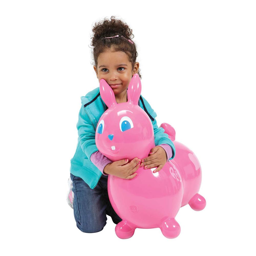 Raffy Ridon gymnic 8009 raffy the rabbit ride on, pink