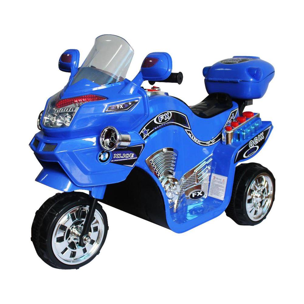 Lil\' Rider lil' rider electric motorcycle for kids - 3-wheel battery powered motorbike for kids ages 3 -6 - fun decals, reverse, and hea
