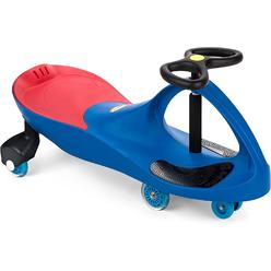 PlasmaCar the original plasmacar by plasmart inc. - polyurethane pu wheels - blue, ride on toy, ages 3 yrs and up - no batteries, gears