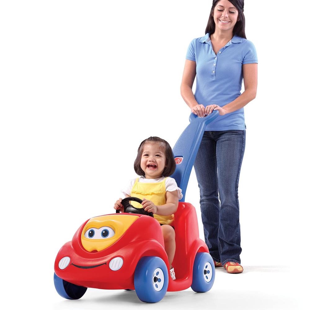 Step 2 step2 push around buggy kids push car, ride on car with seat belt and horn, toddlers ages 2 - 3 years old, max weight 50 lbs.