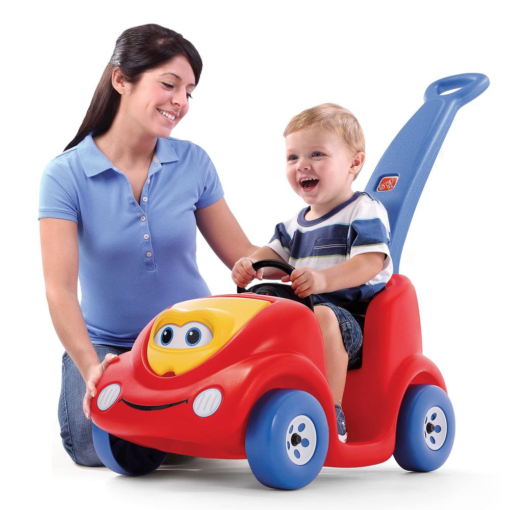 Step 2 step2 push around buggy kids push car, ride on car with seat belt and horn, toddlers ages 2 - 3 years old, max weight 50 lbs.