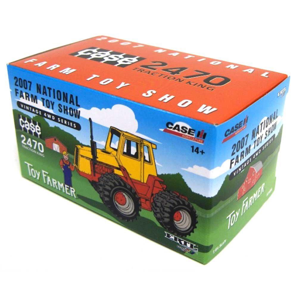 ertl 1/64th limited edition case 2470 4wd 2007 national farm toy show