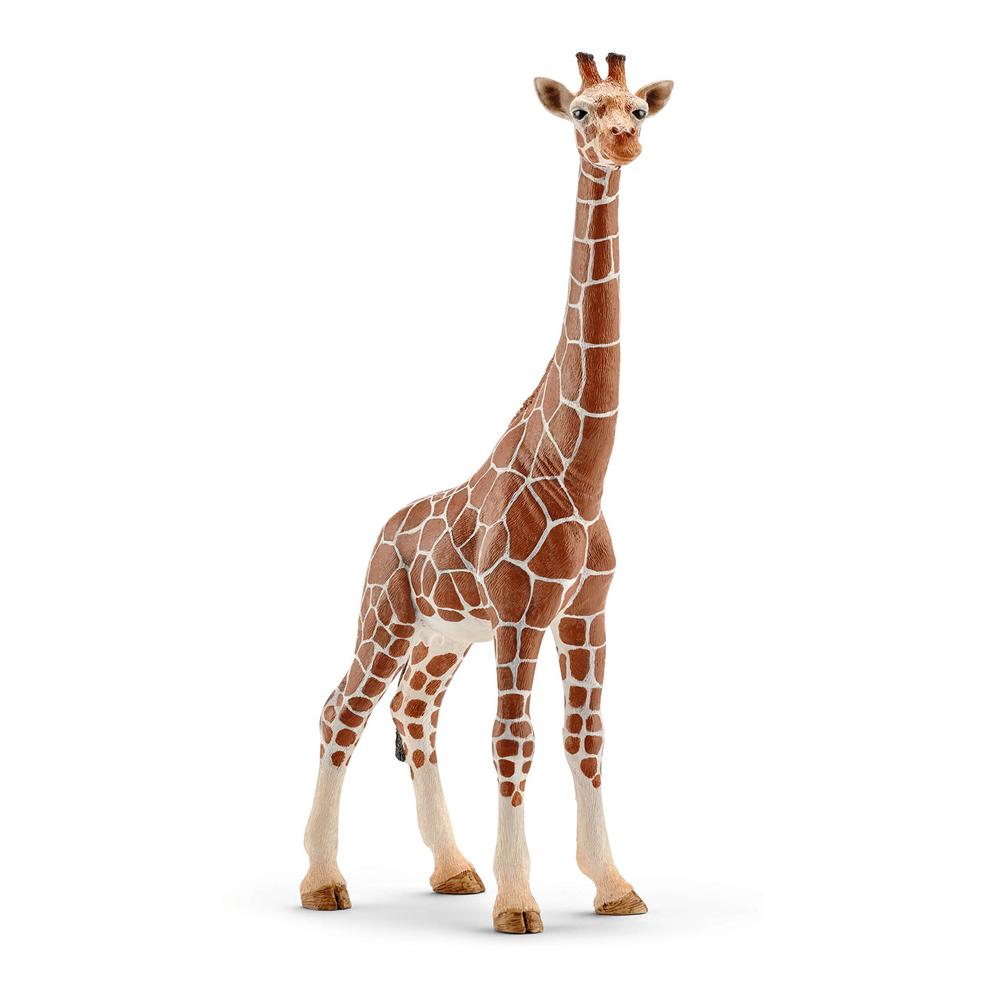 schleich wild life, animal figurine, animal toys for boys and girls 3-8 years old, female giraffe, ages 3+