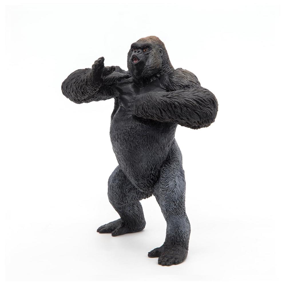 papo -hand-painted - figurine -wild animal kingdom - mountain gorilla -50243 -collectible - for children - suitable for boys 