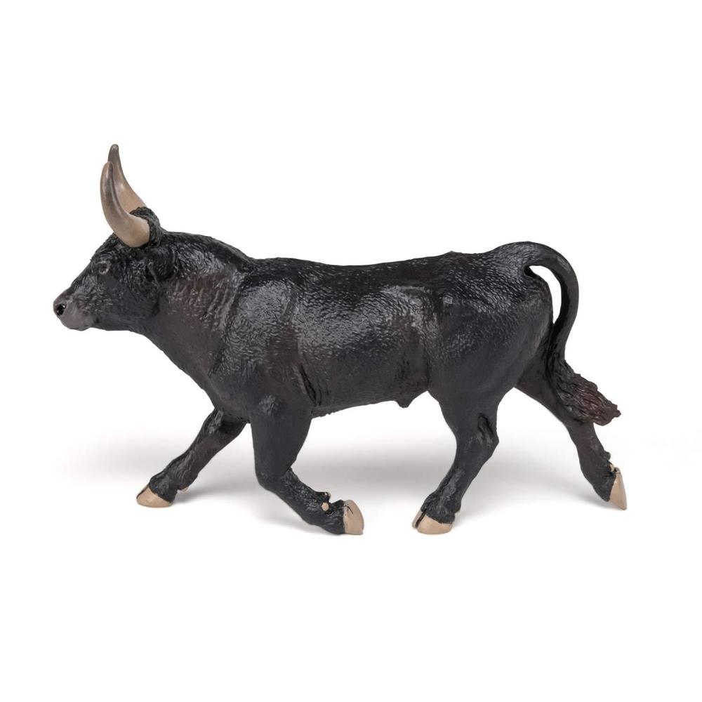 papo -hand-painted - figurine -farmyard friends -camargue bull -51182 - collectible - for children - suitable for boys and gi