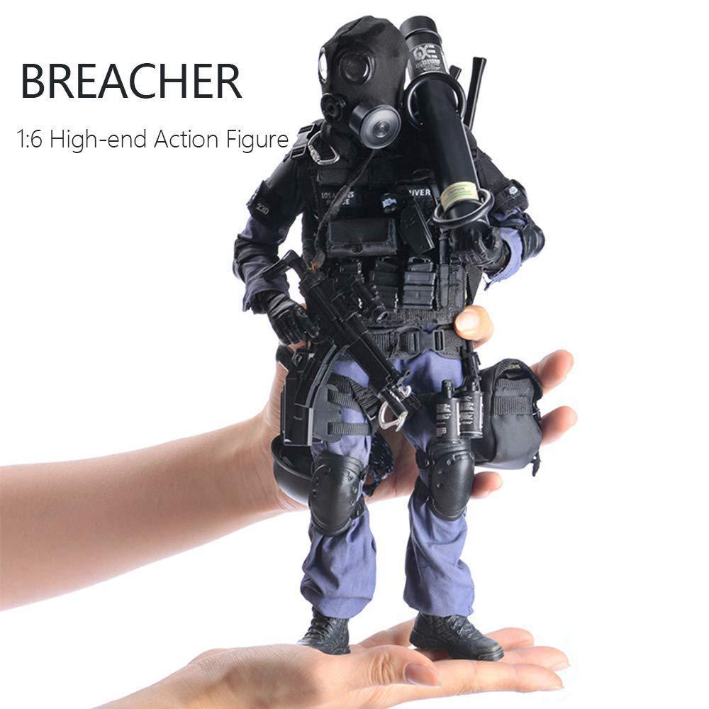 yeibobo ! highly detail special forces 12inch action figure swat team - breacher