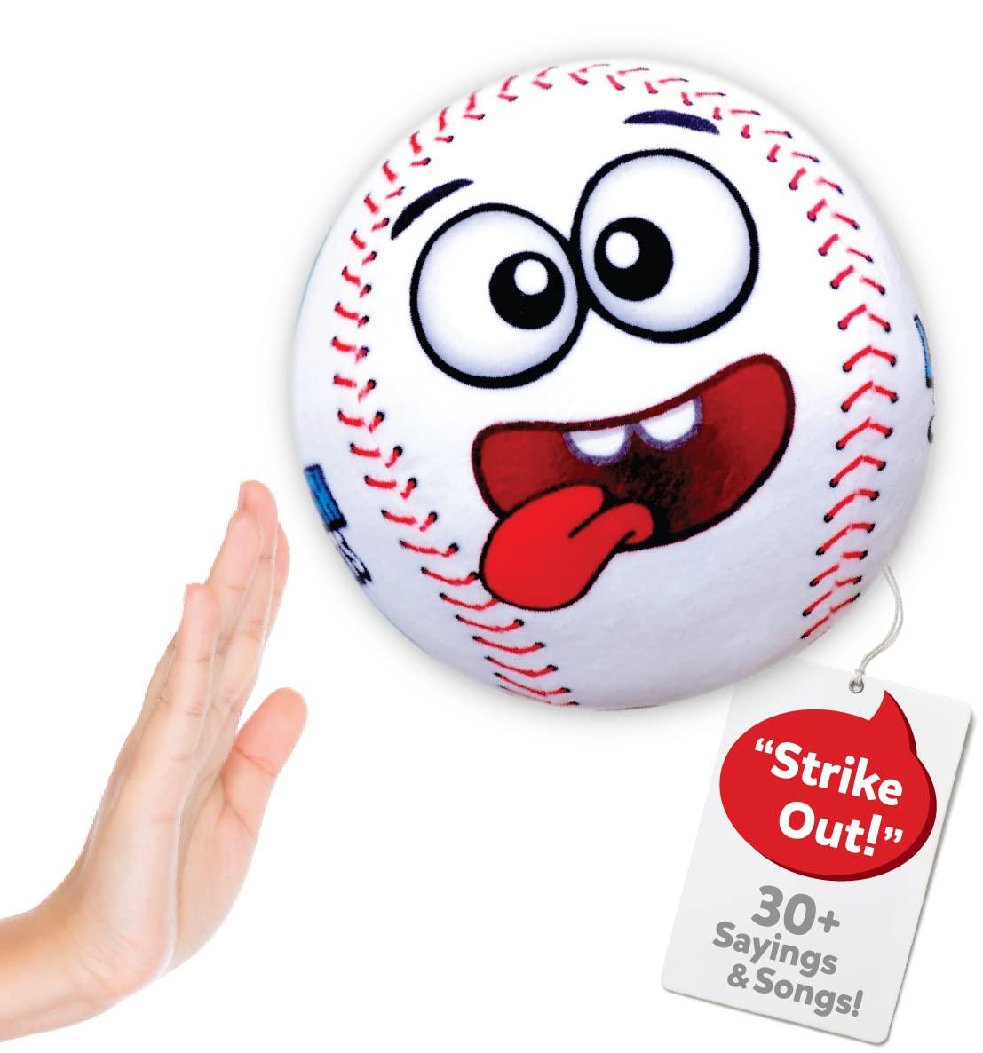 move2play, hilariously interactive toy baseball with music and sound effects, ball for toddlers, birthday gift for boys and g