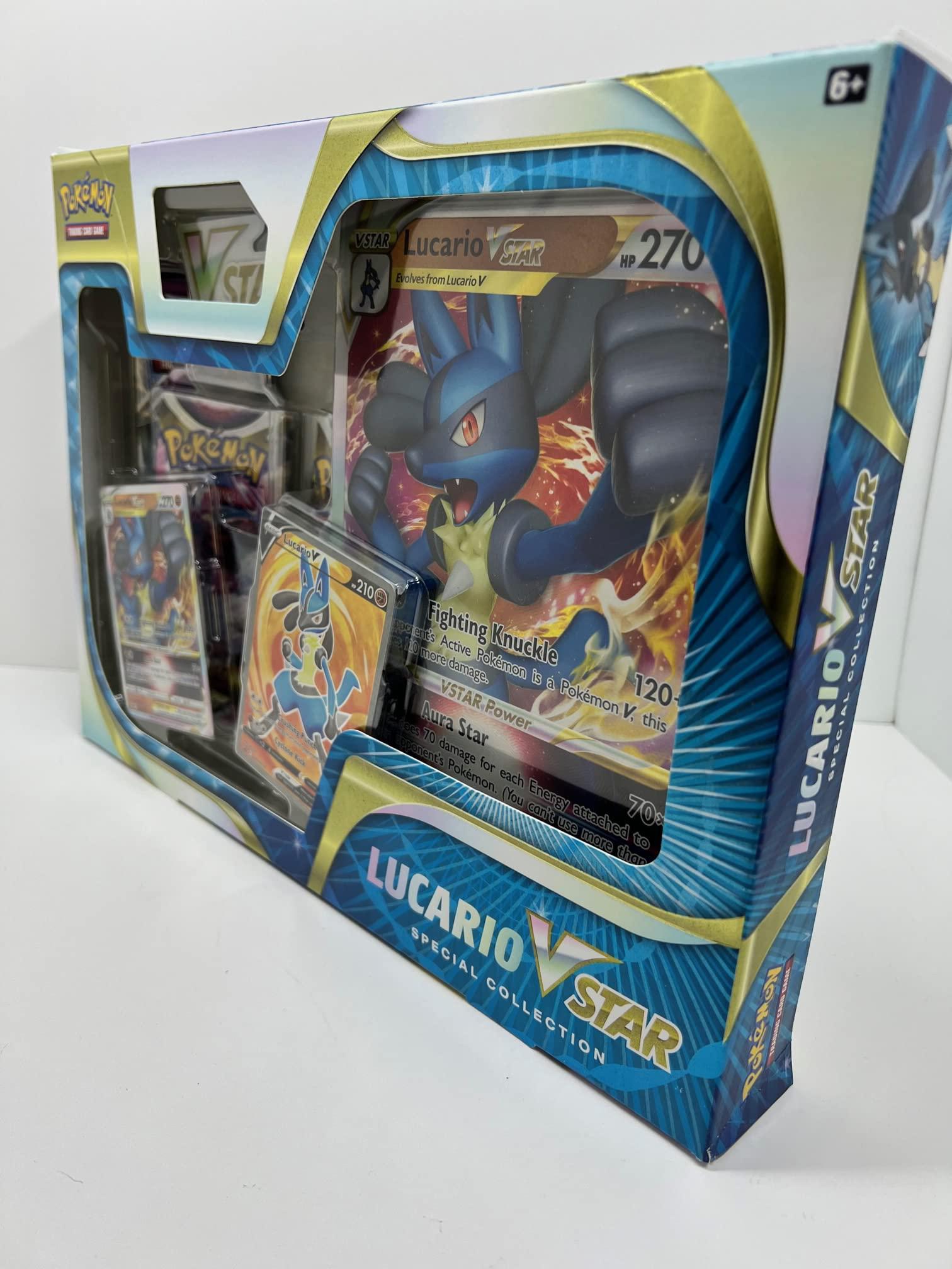 pokemon tcg: lucario vstar special collection box