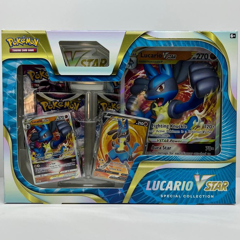 pokemon tcg: lucario vstar special collection box