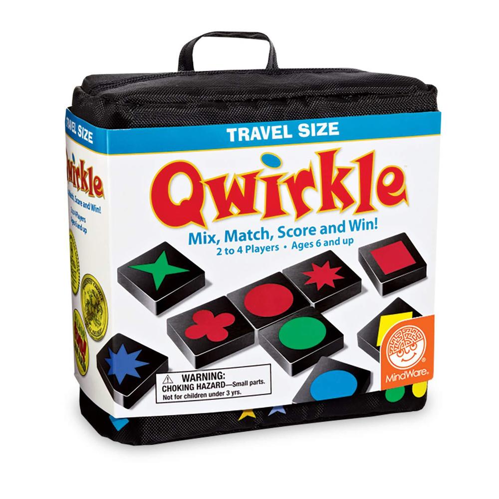 mindware travel qwirkle board game
