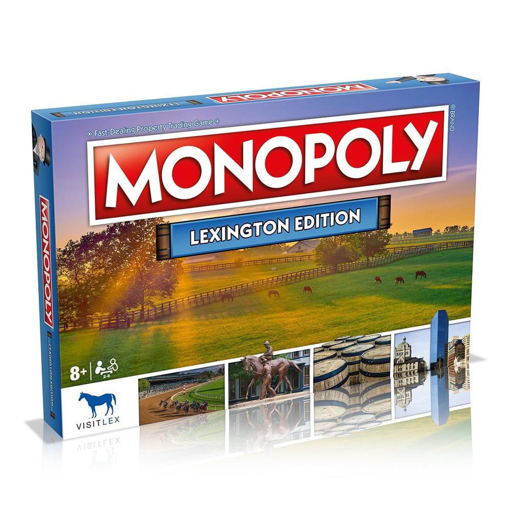 Monopoly lexington monopoly family board game, for 2 to 6 players, adults and kids ages 8 and up, buy, sell and trade your way to succ