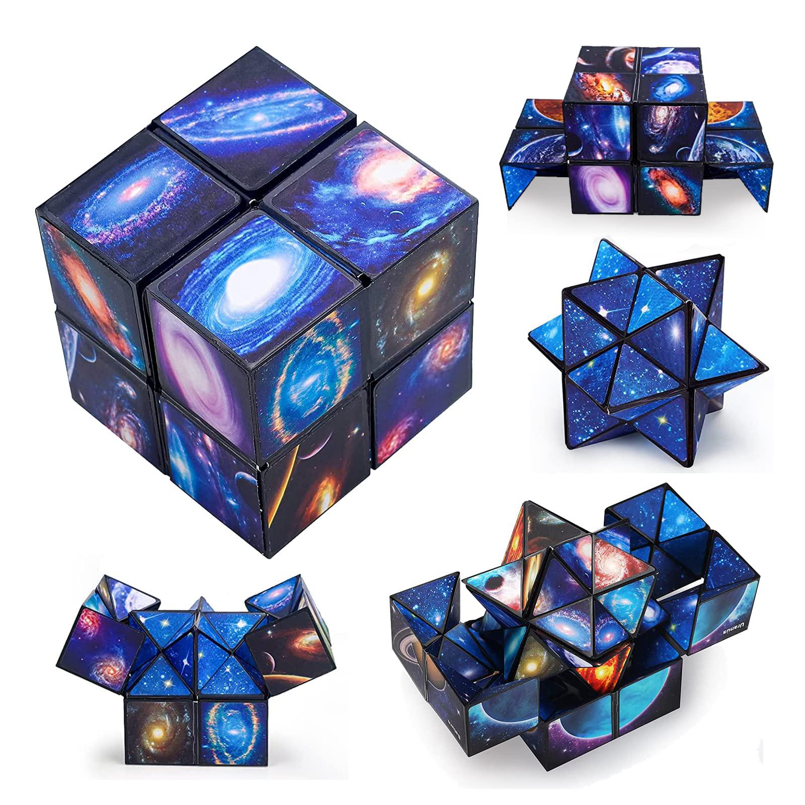 toyhug toys gifts for 6 7 8 9 year old boys kids toy for boy girls age  6-8-12 educational infinity cubes for 5+ years old fidget toy