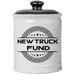 cottage creek new truck fund piggy bank, ceramic truck savings bank, truck gifts