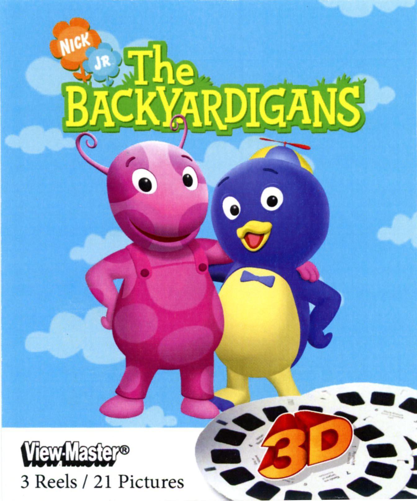 3D Viewer Reels backyardigans - viewmaster 3 reel set