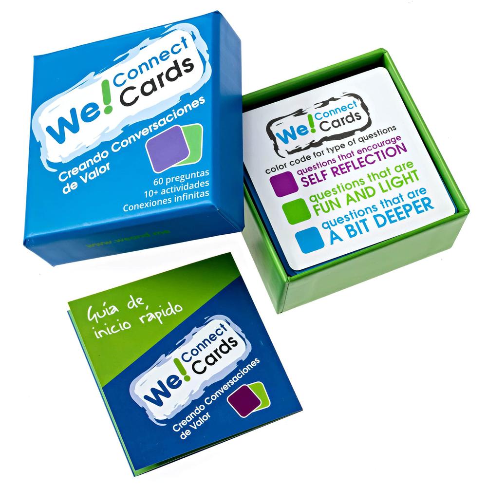 We Connect Cards - Conversation Starter & Icebreaker Questions We Connect Cards - Conversation Starter & Icebreaker Questions
