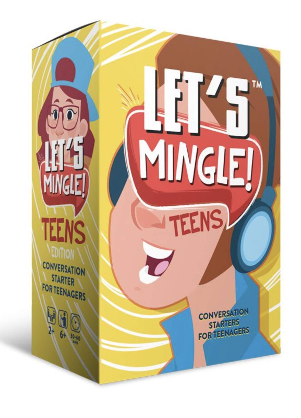 FUN TRIBE CREW conversation starters for teens | stocking stuffers for teens | card games for teens | dinner card games for families | famil