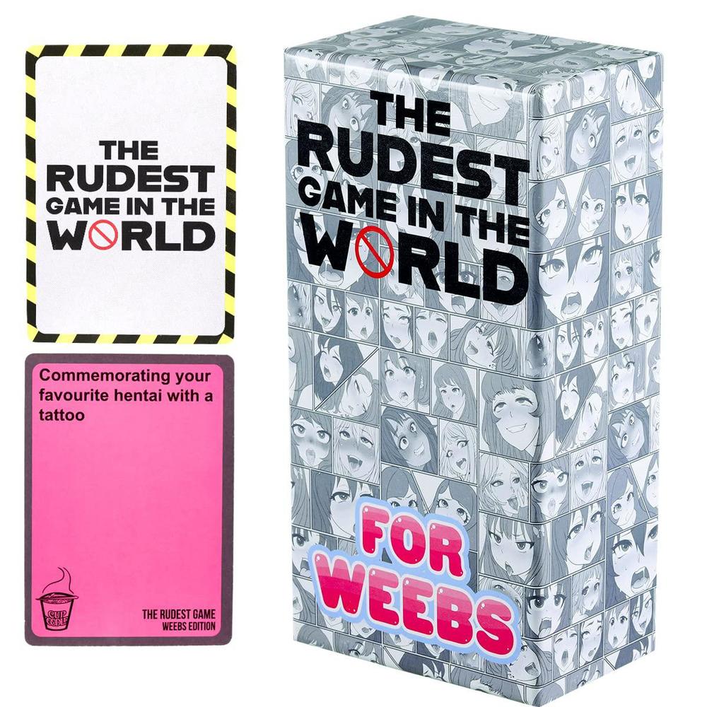 malygame the rudest game in the world - card games for adults and family, party games for game night (for weebs)