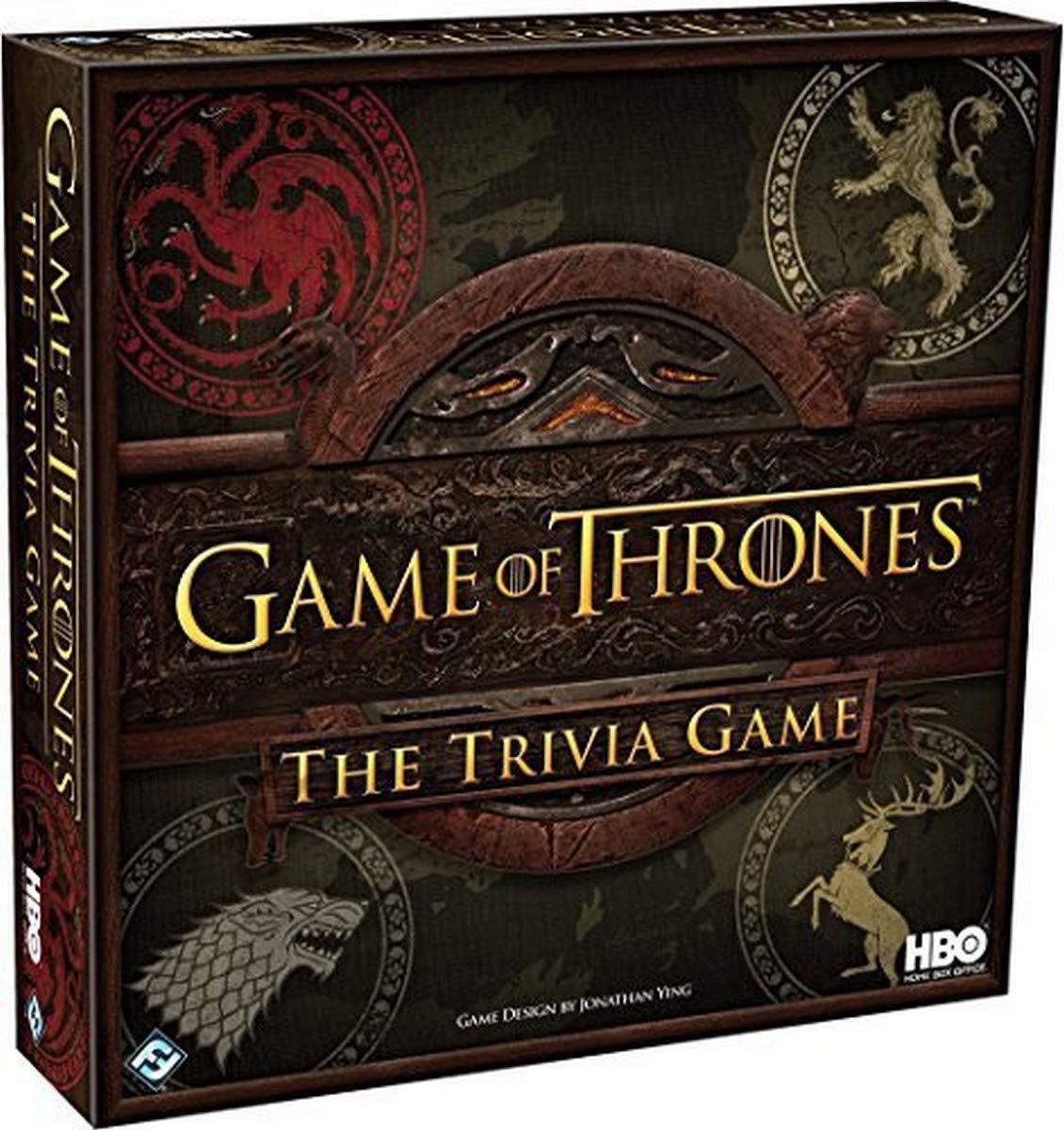 Fantasy Flight Games hbo game of thrones trivia game