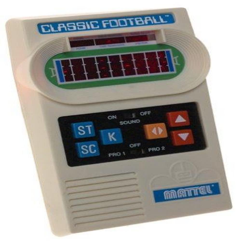 mattel classic electronic football handheld