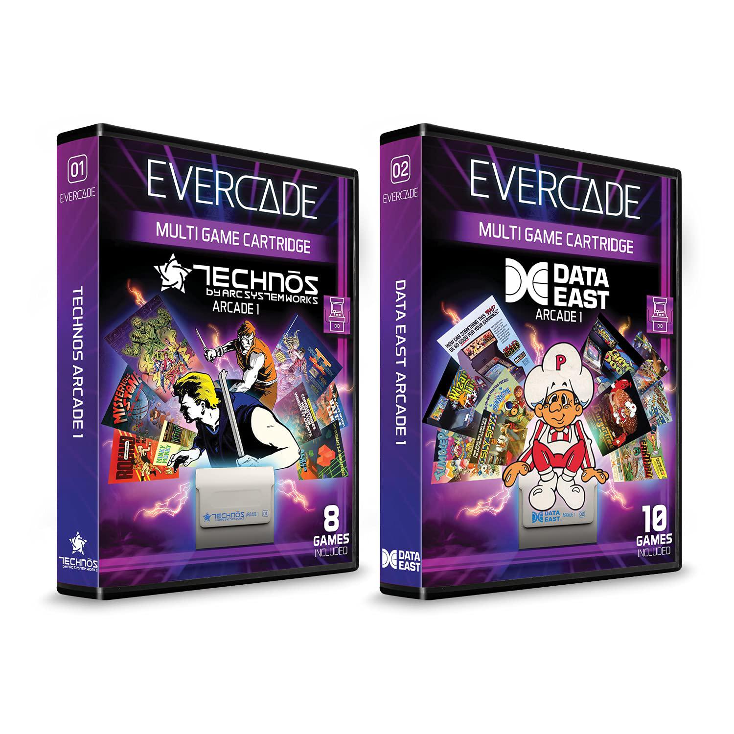 blaze evercade vs premium pack +2 vol white - electronic games