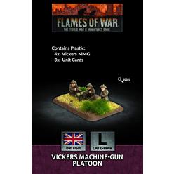 flames of war late war: british vickers mmg platoon (br728)
