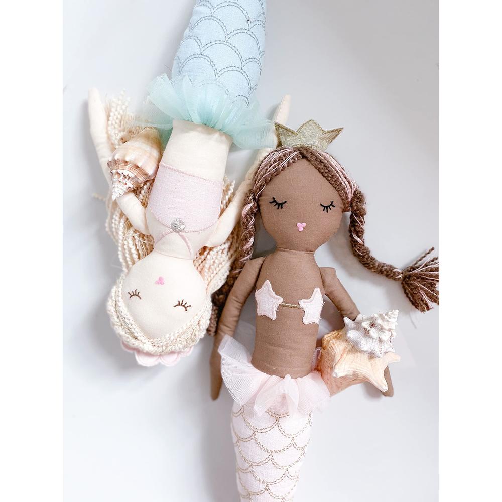 mon ami mermaid macie, stuffed doll toy, soft & elegant plush doll, well built stuffed doll for child or toddler | use as toy