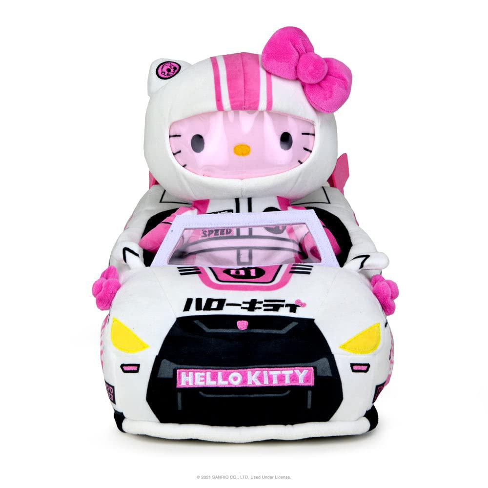 kidrobot hello kitty and friends tokyo speed racer hello kitty 13 inch interactive plush