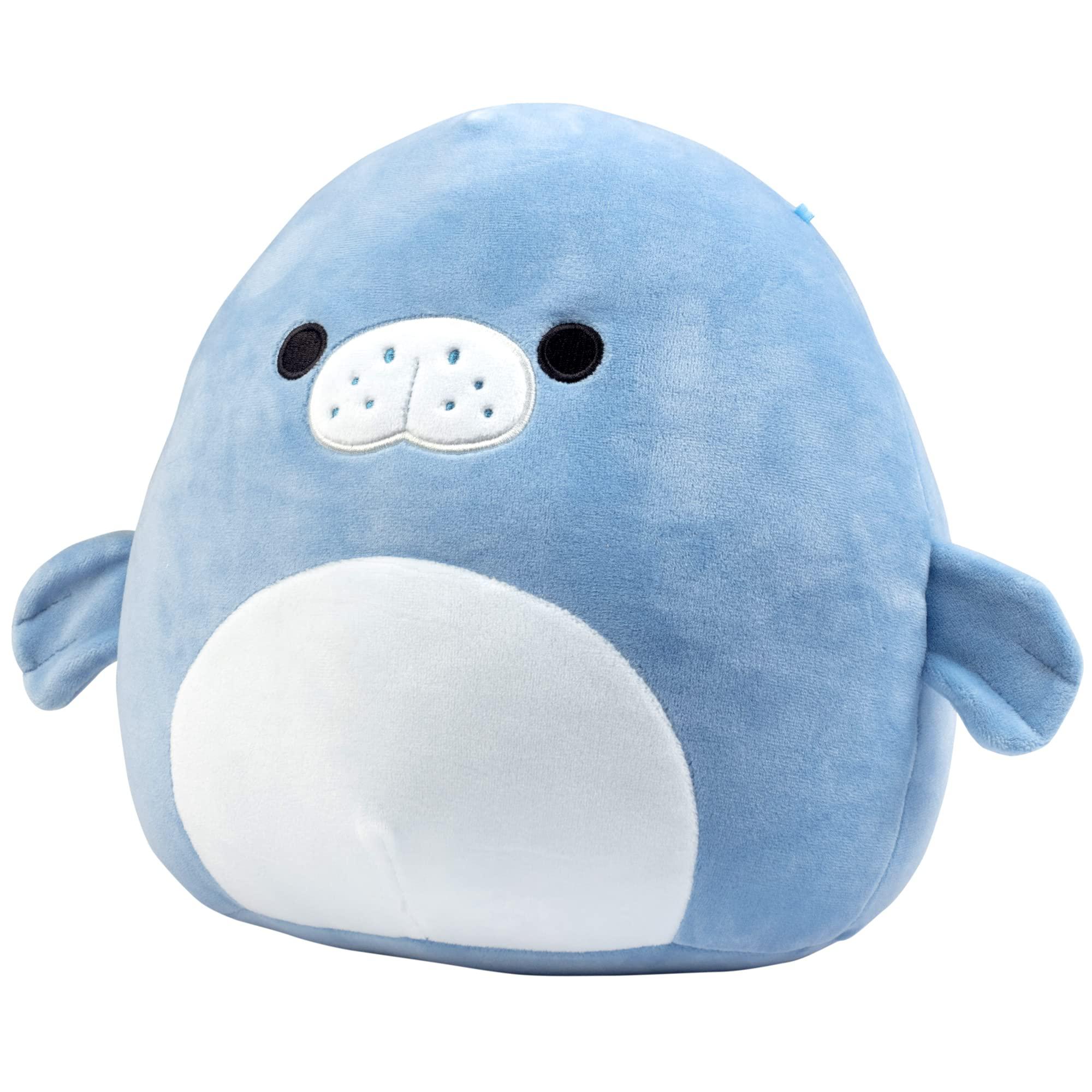 squishmallows 8" maeve the manatee - officially licensed kellytoy plush - collectible soft & squishy sea cow stuffed animal t