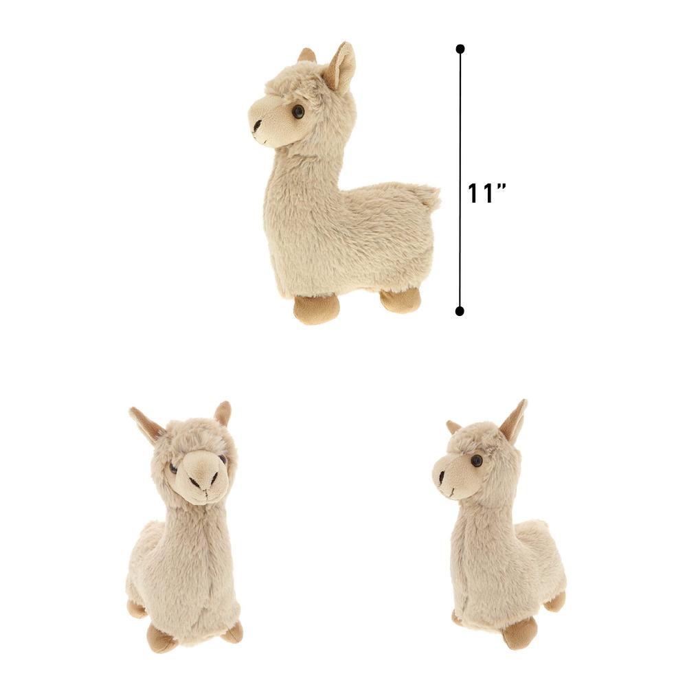 dollibu personalized beige llama stuffed animal plush toy - huggable cuddle soft plush llama gift, cute stuffed animals for g